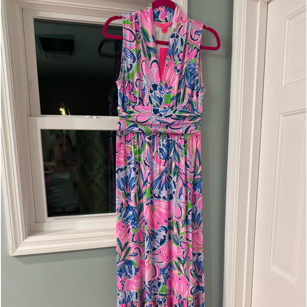 Lilly Pulitzer EUC Pearce maxi size M